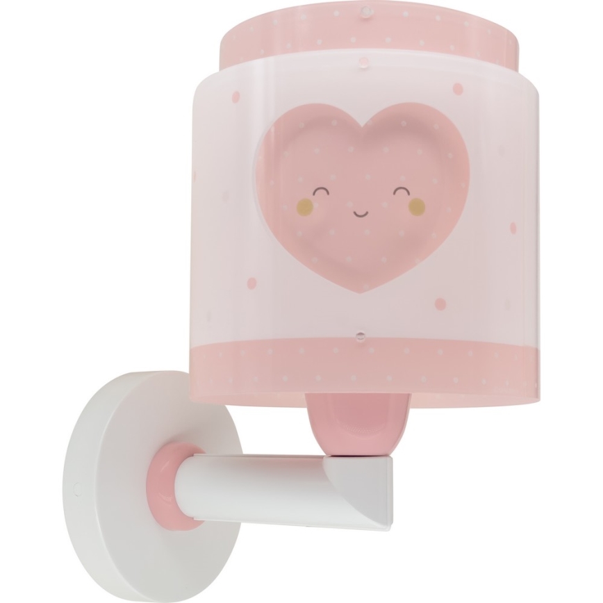 Dalber 76019S - Iluminação de parede de criança BABY DREAMS 1xE27/15W/230V rosa