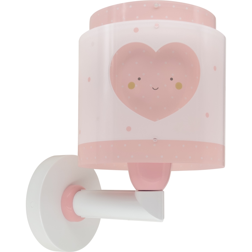 Dalber 76019S - Iluminação de parede de criança BABY DREAMS 1xE27/15W/230V rosa