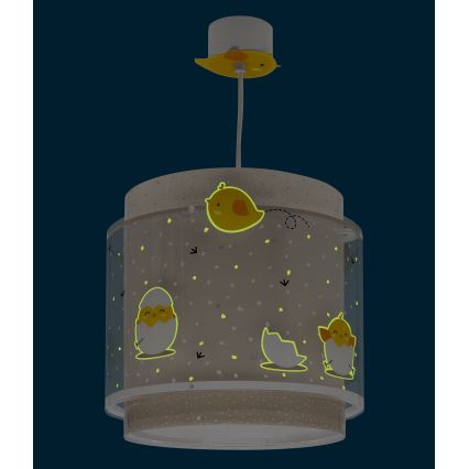 Dalber 76872 - Candelabro de criança BABY CHICK 1xE27/15W/230V