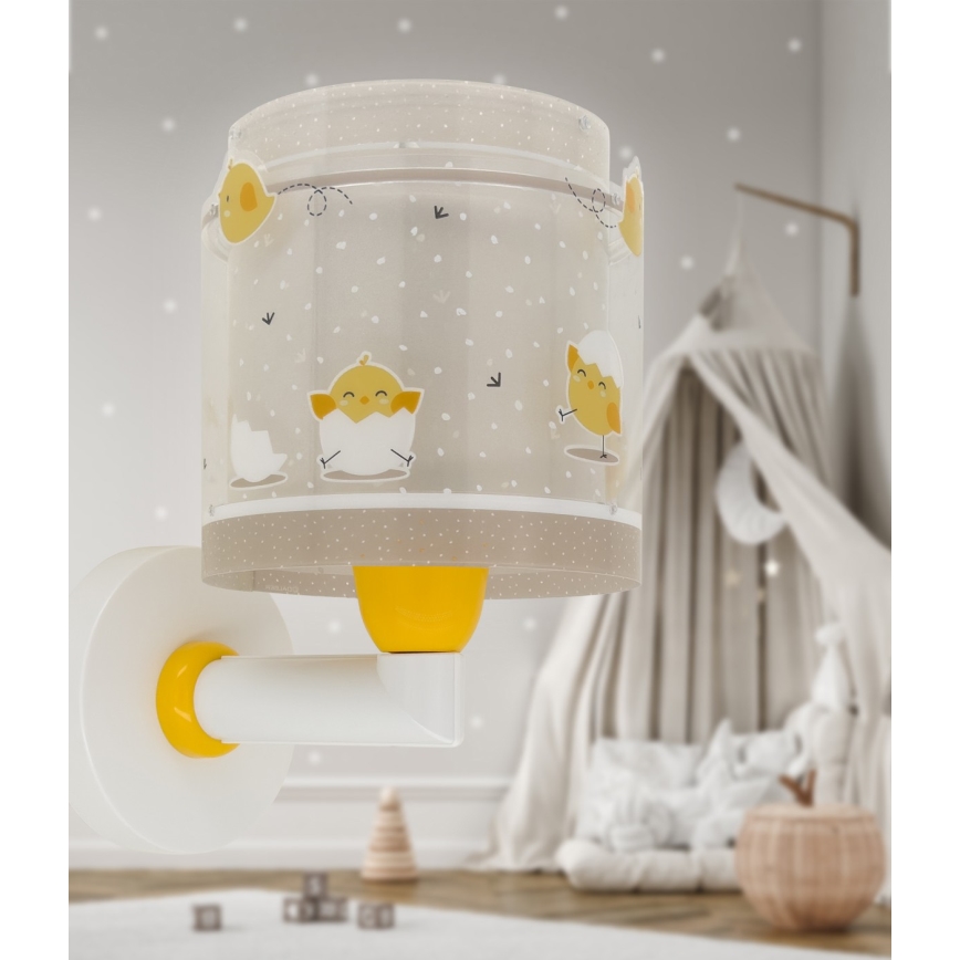Dalber 76879 - Iluminação de parede de criança BABY CHICK 1xE27/15W/230V