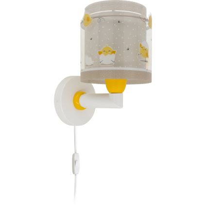 Dalber 76879 - Iluminação de parede de criança BABY CHICK 1xE27/15W/230V