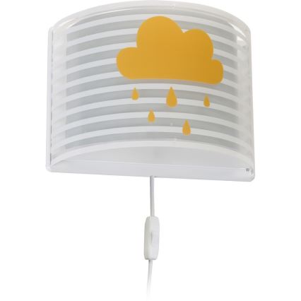 Dalber 81198E - Luz de parede de criança LIGHT FEELING 1xE27/60W/230V