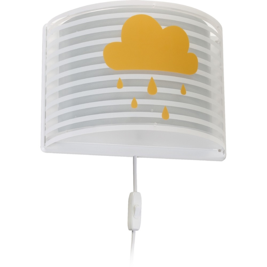Dalber 81198E - Luz de parede de criança LIGHT FEELING 1xE27/60W/230V