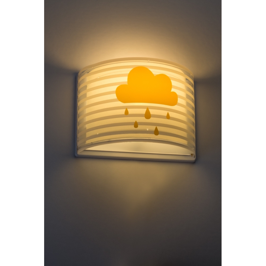 Dalber 81198E - Luz de parede de criança LIGHT FEELING 1xE27/60W/230V