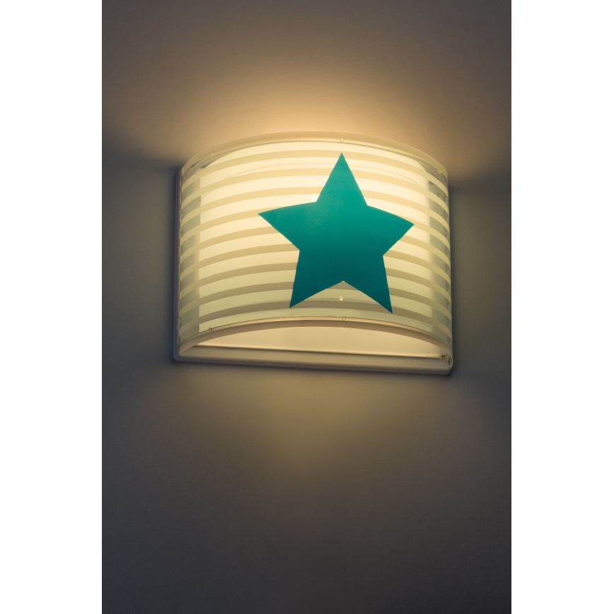 Dalber 81198T - Luz de parede de criança LIGHT FEELING 1xE27/60W/230V