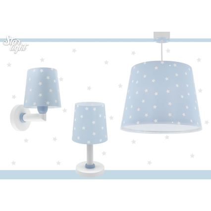Dalber 82211T - Candeeiro de criança STAR LIGHT 1xE14/40W/230V azul