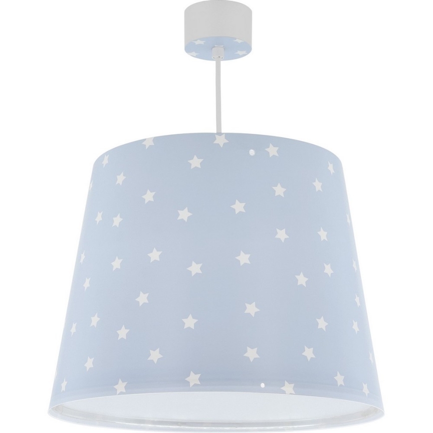 Dalber 82212T - Candelabro de criança STAR LIGHT 1xE27/60W/230V azul