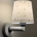 Dalber 82219B - Iluminação de parede de criança STAR LIGHT 1xE27/60W/230V branca