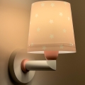 Dalber 82219S - Iluminação de parede de criança STAR LIGHT 1xE27/60W/230V rosa
