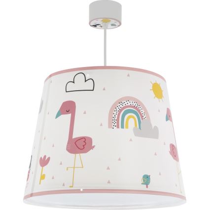 Dalber 82462 - Candeeiro de criança FLAMINGO 1xE27/15W/230V