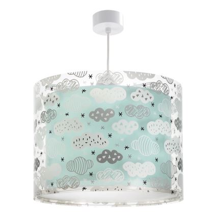 Dalber D-41412H - Candelabro de criança CLOUDS 1xE27/60W/230V
