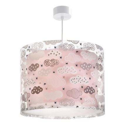 Dalber D-41412S - Candelabro de criança CLOUDS 1xE27/60W/230V