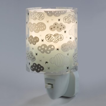 Dalber D-41415H - Luz noturna LED CLOUDS 1xE14/0,3W/230V