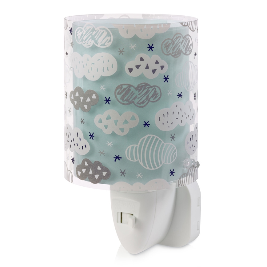 Dalber D-41415H - Luz noturna LED CLOUDS 1xE14/0,3W/230V