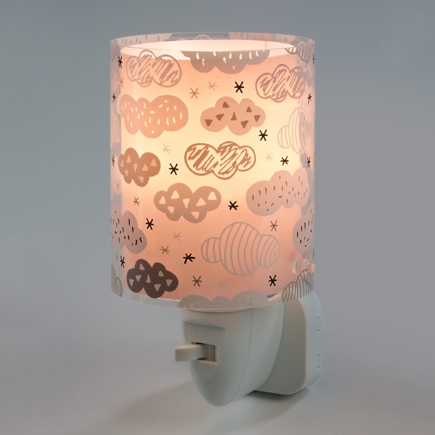 Dalber D-41415S - Iluminação noturna LED CLOUDS 1xE14/0,3W/230V