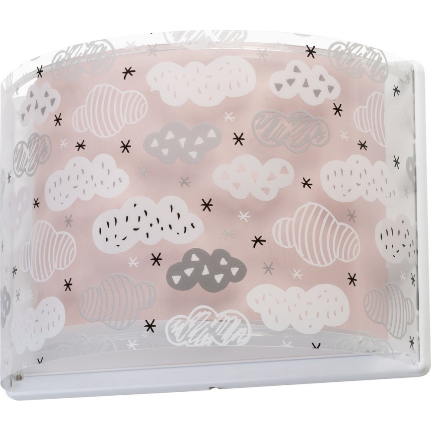 Dalber D-41418S - Luz de parede de criança CLOUDS 1xE27/60W/230V