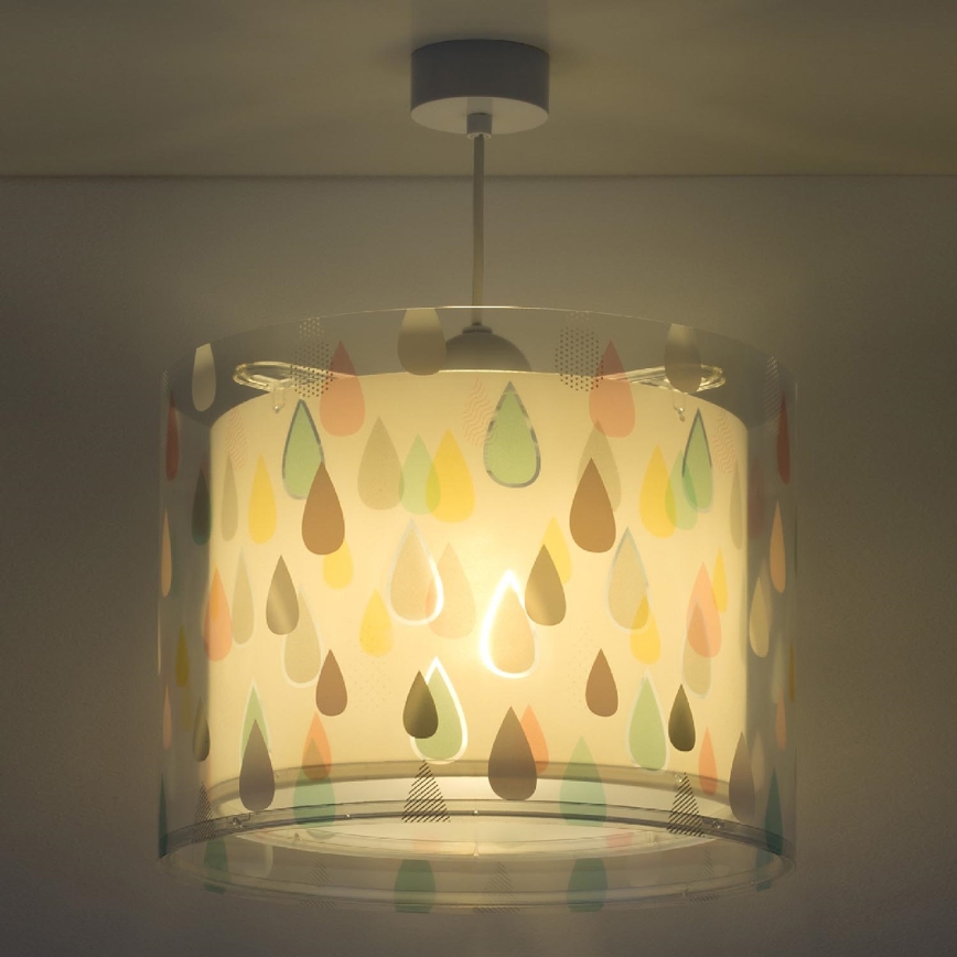 Dalber D-41432 - Candeeiro de criança COLOR RAIN 1xE27/60W/230V