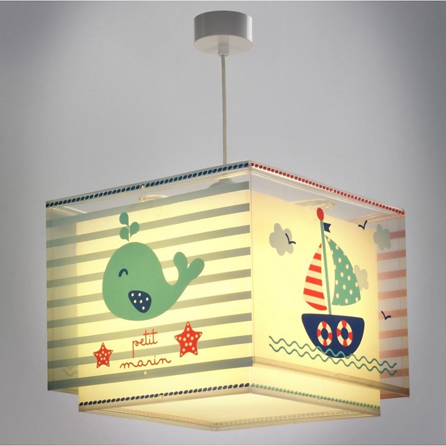 Dalber D-43422 - Candelabro de criança PETIT MARIN 1xE27/60W/230V