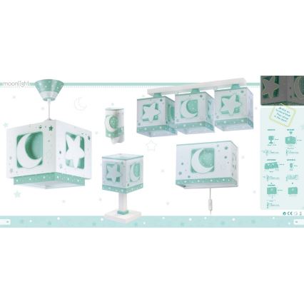Dalber D-63231H - Lâmpada de criança MOONLIGHT 1xE14/40W/230V