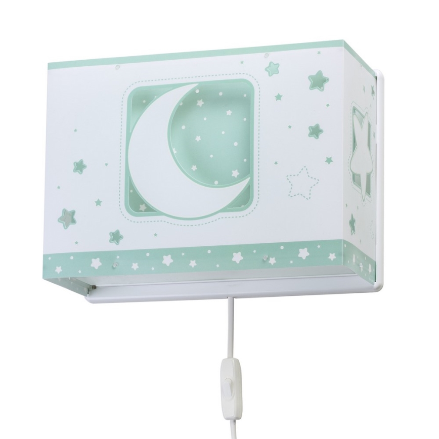 Dalber D-63238H - Luz de parede de criança MOONLIGHT 1xE27/60W/230V