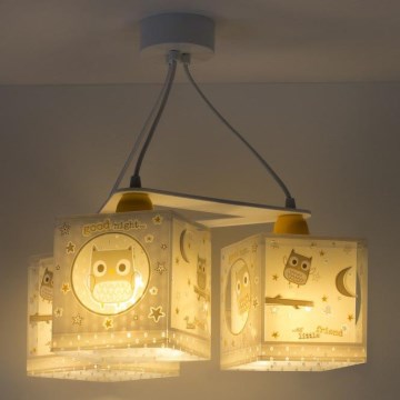 Dalber D-63394 - Candelabro de criança GOOD NIGHT 3xE27/60W/230V
