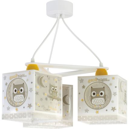 Dalber D-63394 - Candelabro de criança GOOD NIGHT 3xE27/60W/230V