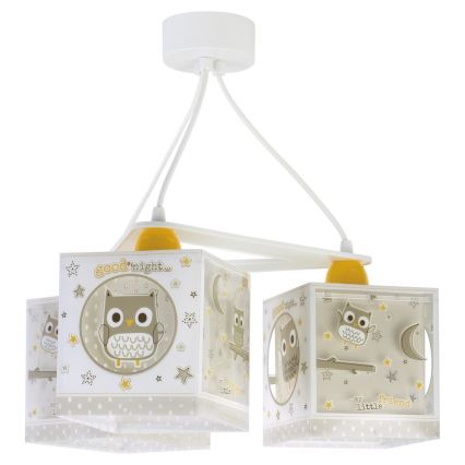 Dalber D-63394 - Candelabro de criança GOOD NIGHT 3xE27/60W/230V