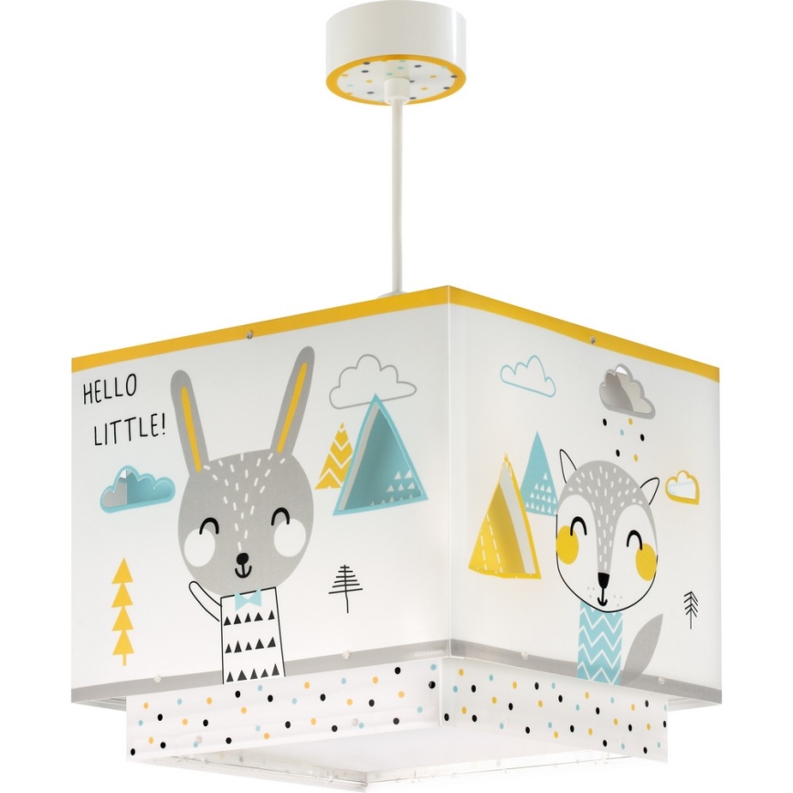 Dalber D-73242 - Candelabro de criança HELLO LITTLE 1xE27/15W/230V