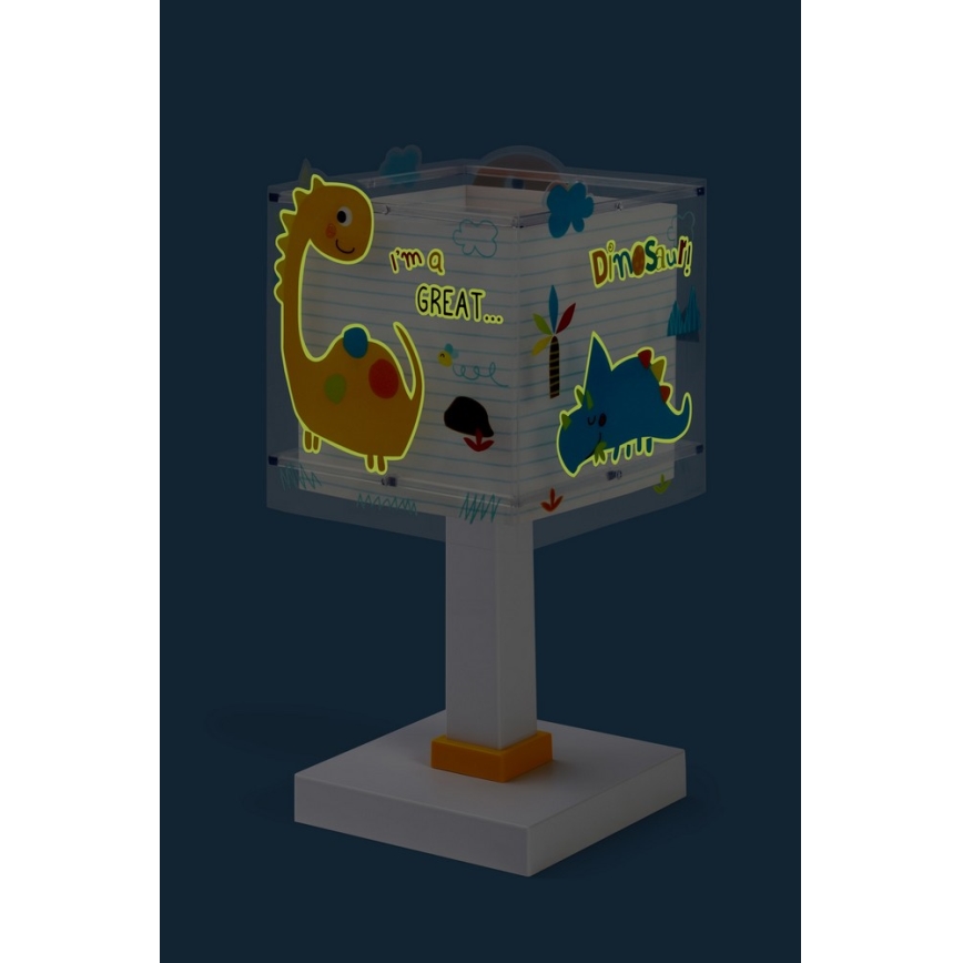 Dalber D-73451 - Candeeiro infantil  DINOS 1xE14/40W/230V