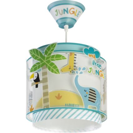 Dalber D-76112 - Candelabro de criança MY LITTLE JUNGLE 1xE27/15W/230V