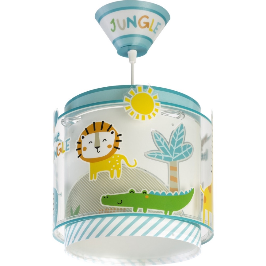 Dalber D-76112 - Candelabro de criança MY LITTLE JUNGLE 1xE27/15W/230V