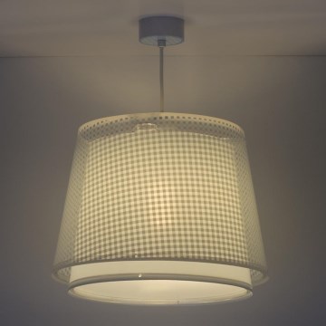 Dalber D-80222T - Candelabro de criança VICHY 1xE27/60W/230V