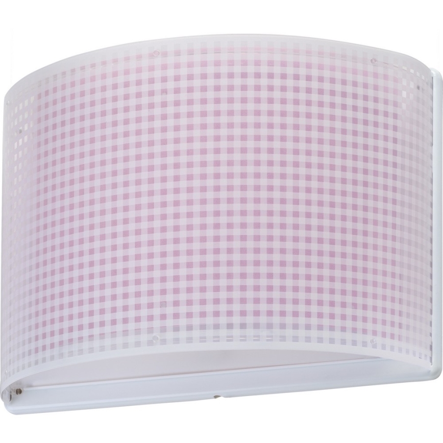 Dalber D-80228S - Luz de parede de criança VICHY 1xE27/60W/230V