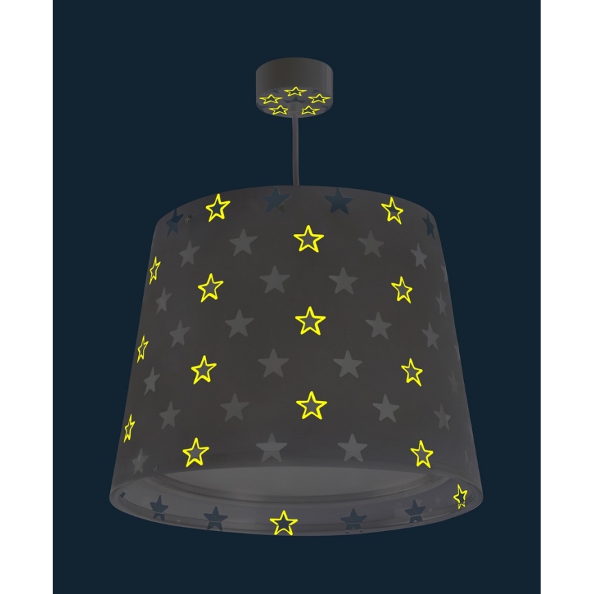 Dalber D-81212E - Candelabro de criança STARS 1xE27/60W/230V