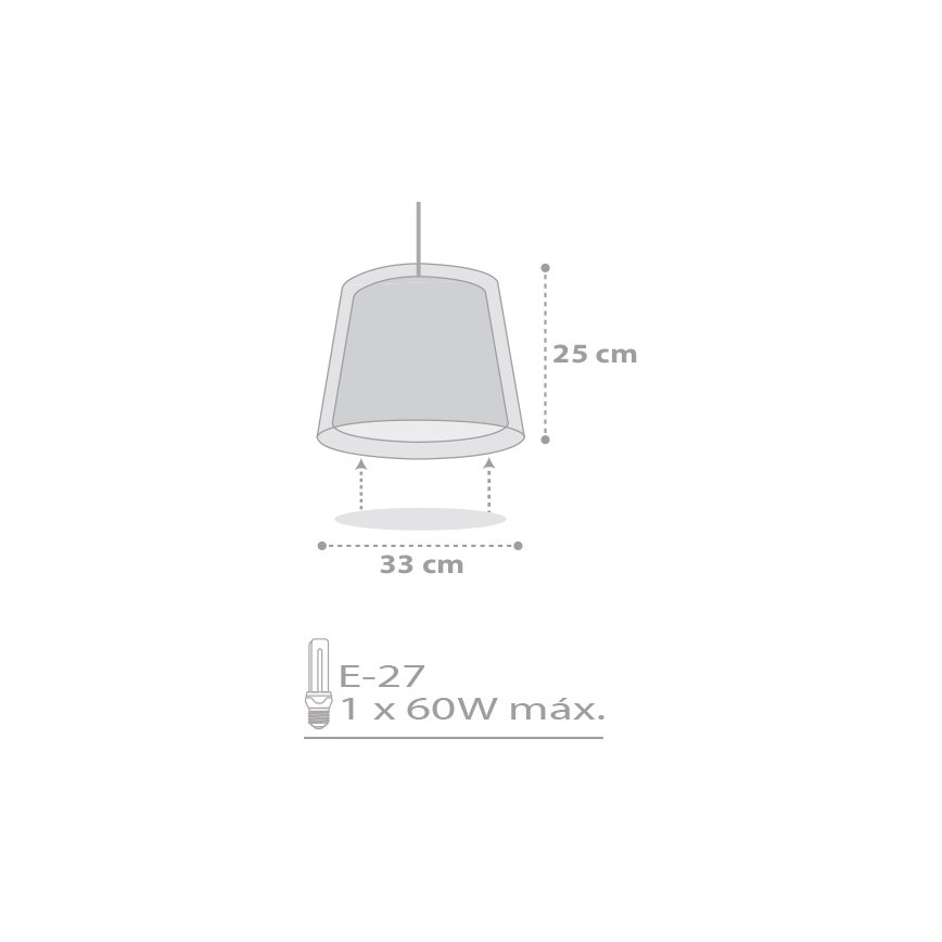 Dalber D-81212E - Candelabro de criança STARS 1xE27/60W/230V