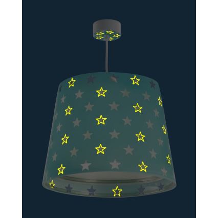Dalber D-81212H - Candelabro de criança STARS 1xE27/60W/230V