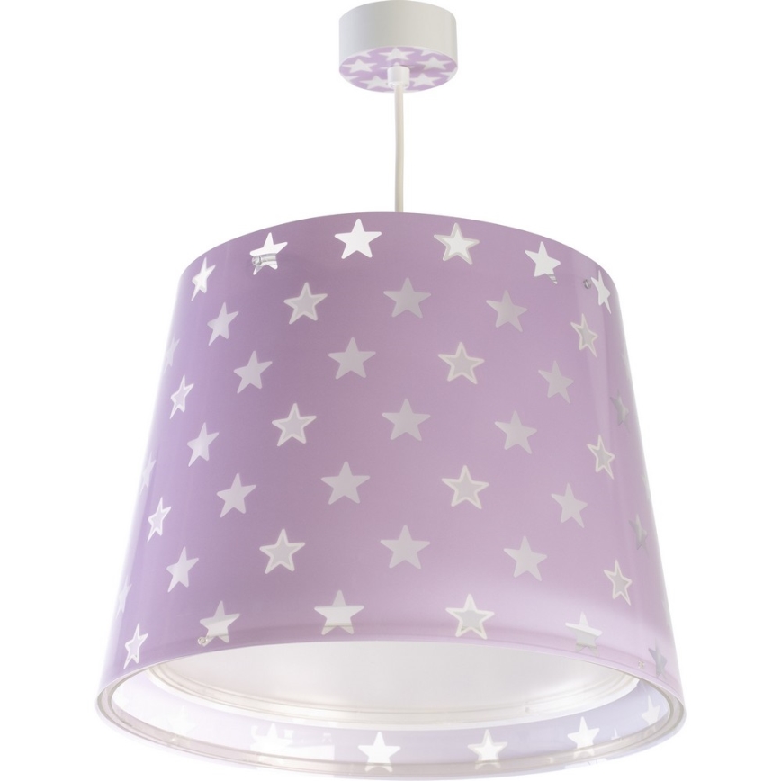 Dalber D-81212L - Candelabro pendente num fio de criança STARS 1xE27/60W/230V