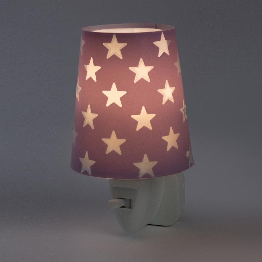 Dalber D-81215L - Luz noturna LED STARS 1xE14/0,3W/230V