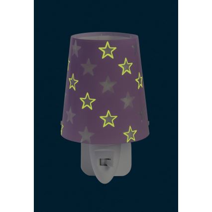 Dalber D-81215L - Luz noturna LED STARS 1xE14/0,3W/230V