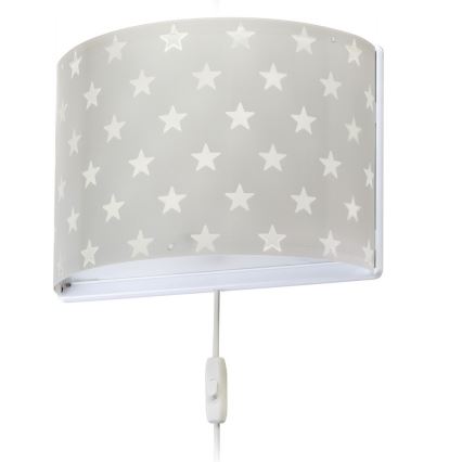 Dalber D-81218E - Luz de parede de criança STARS 1xE27/60W/230V