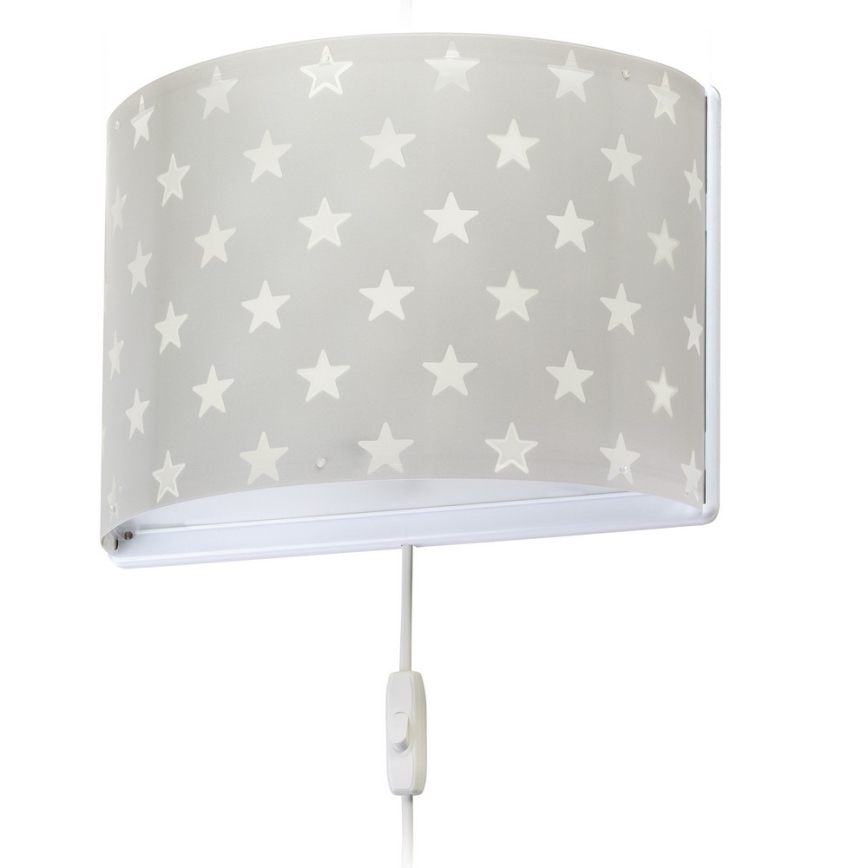 Dalber D-81218E - Luz de parede de criança STARS 1xE27/60W/230V