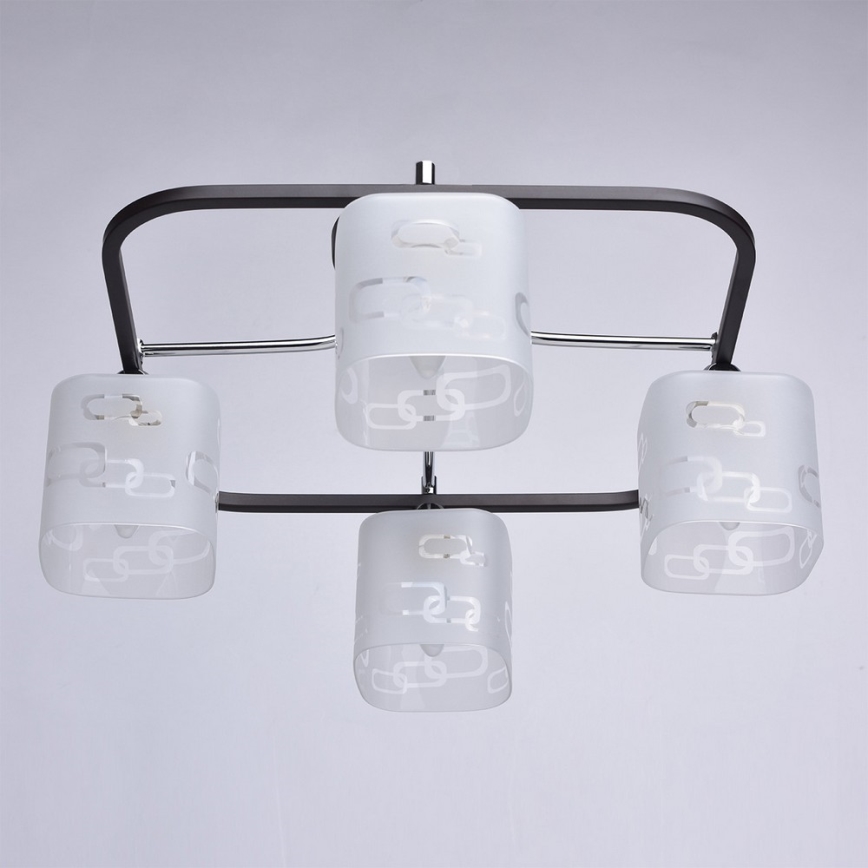 De Markt - Candelabro integrado ALPHA 4xE14/60W/230V