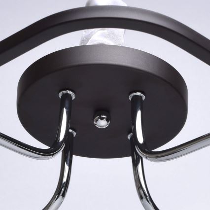 De Markt - Candelabro integrado ALPHA 4xE14/60W/230V