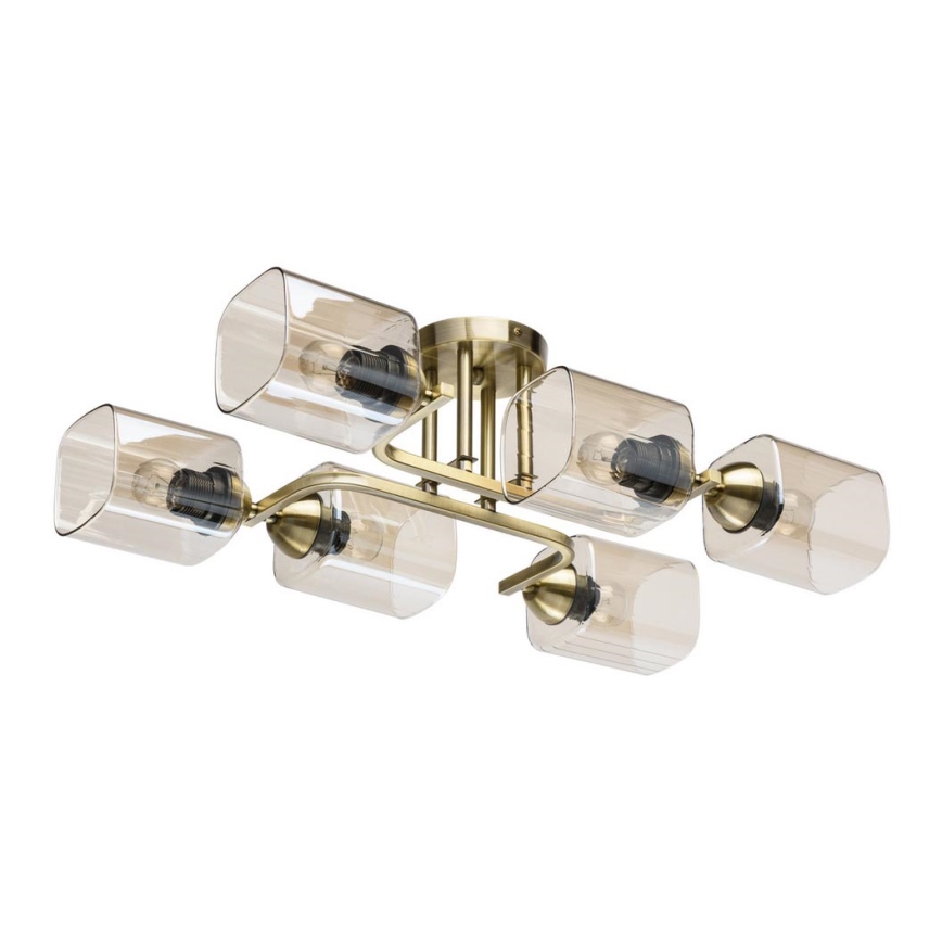 De Markt - Candelabro integrado TETRO 6xE27/40W/230V