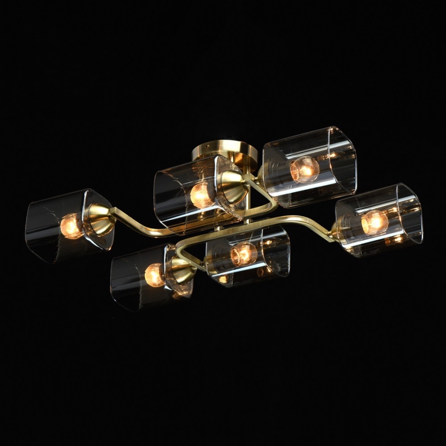 De Markt - Candelabro integrado TETRO 6xE27/40W/230V