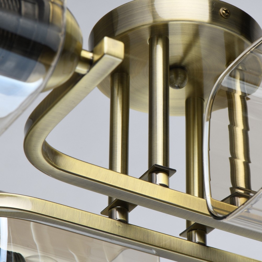 De Markt - Candelabro integrado TETRO 6xE27/40W/230V