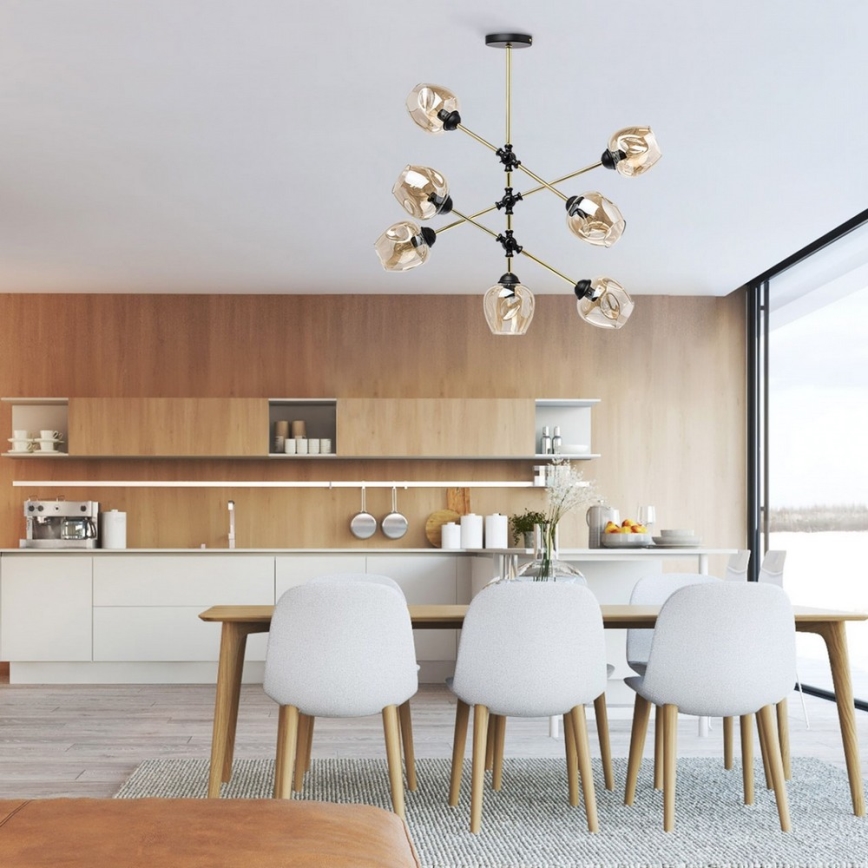 De Markt - Candelabro pendente HAMBURG MEGAPOLIS 5xE14/40W/230V
