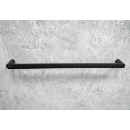 Deante ADR_N621 - Toalheiro de parede ROUND 62,8 cm, preto