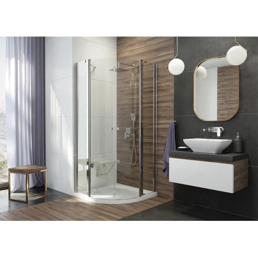 Deante BGA_054L - Misturador de lavatório para instalação encastrada ALPINIA cromado brilhante