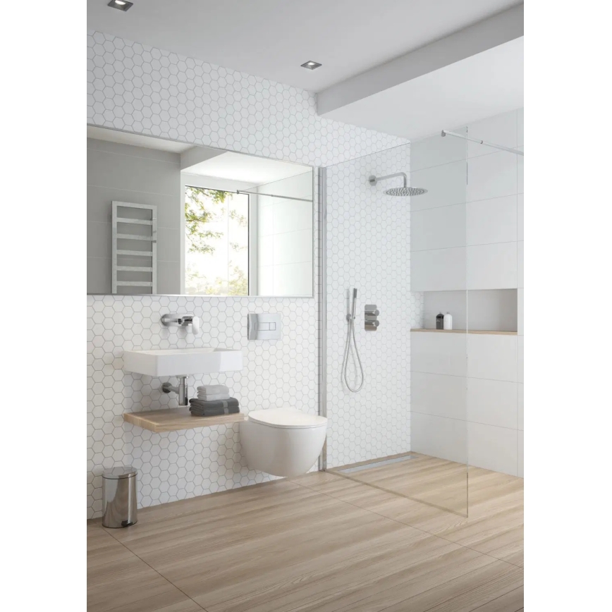 Deante BGA_054L - Misturador de lavatório para instalação encastrada ALPINIA cromado brilhante